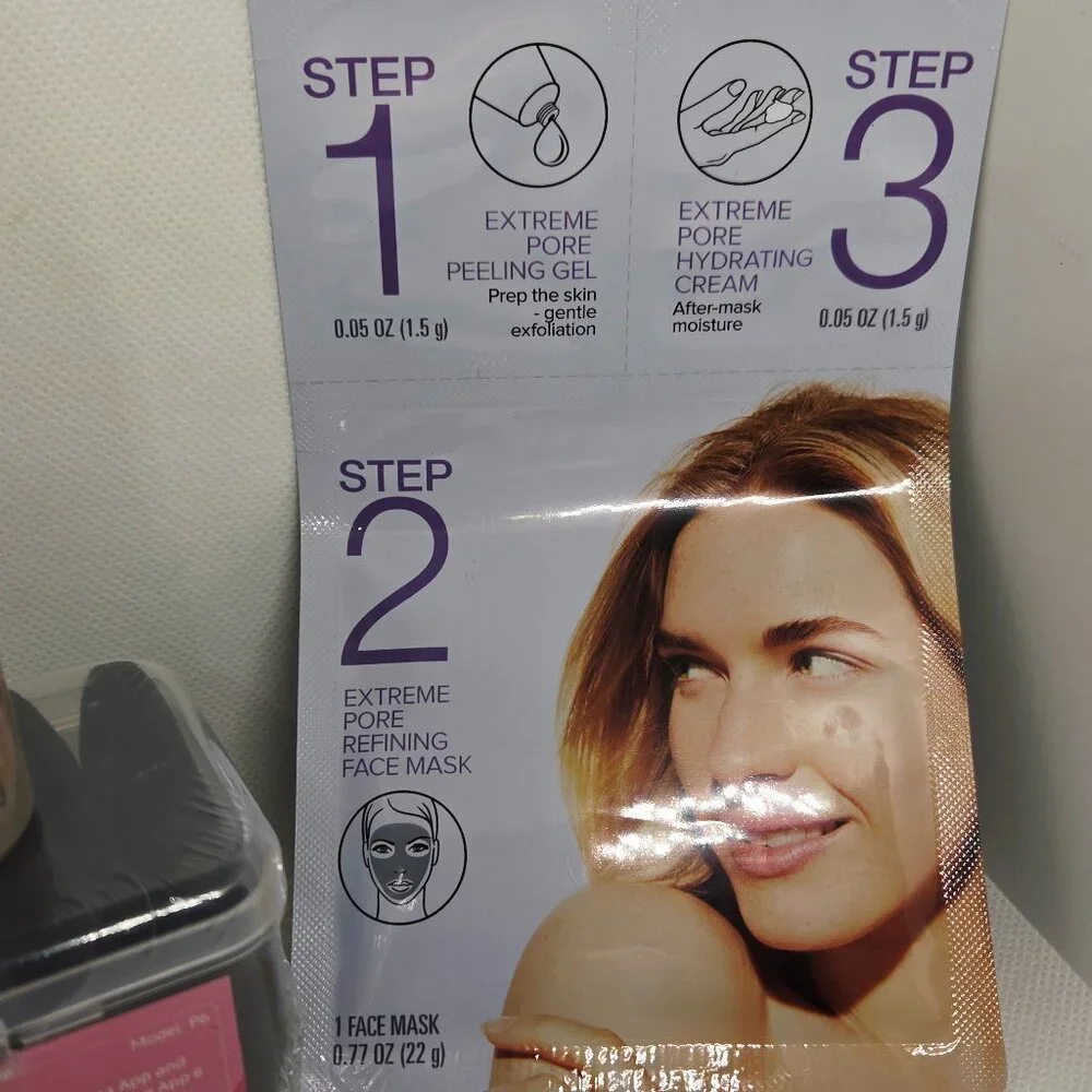 New Beauty Bundle LA Girl Pro.matte , Facemade 6 Powder Puffs & 3 Step Face Mask